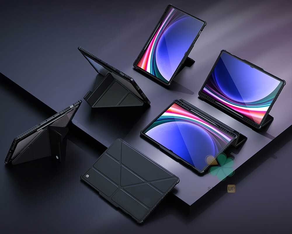 بررسی کیف محافظ Bumper Pro Multi-Angle برند نیلکین تب اس 10 اولترا - قابلیت استند 5 حالته